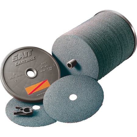 United Abrasives/Sait Ceramic Fiber Disc7S5x78 36xPK100 57235